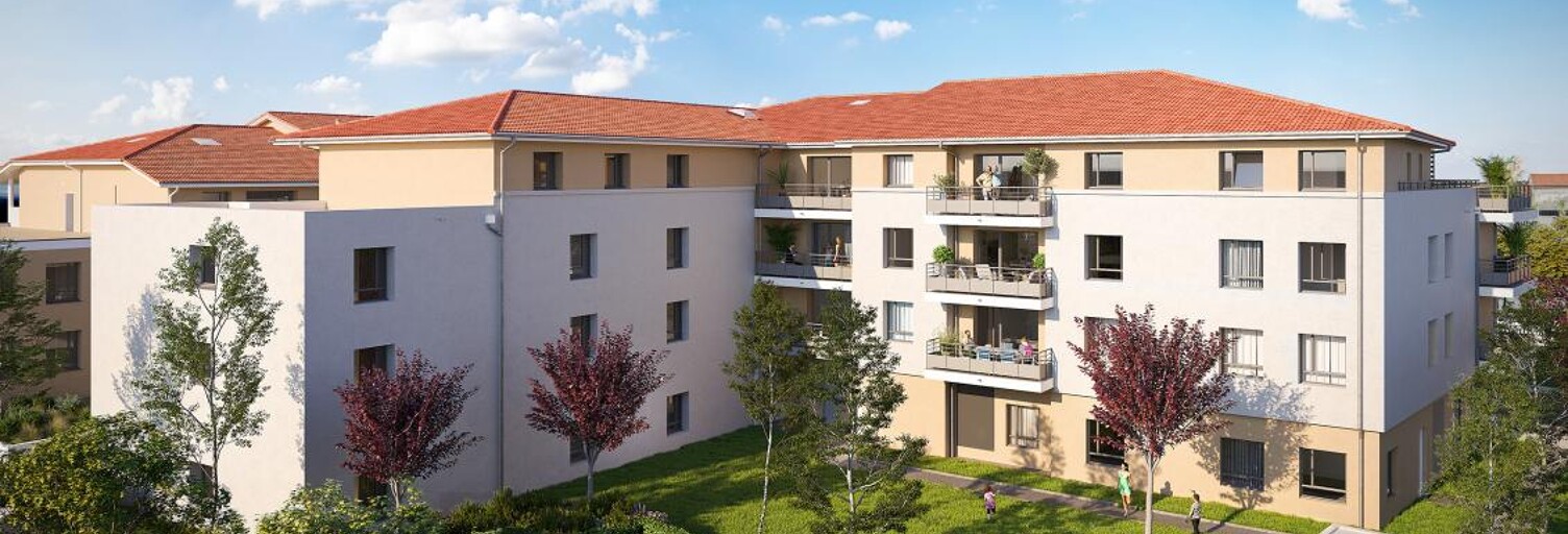 Appartement neuf T2, T3, T5 Pièce 51 à 97 m² à vendre à Corbas (69960)