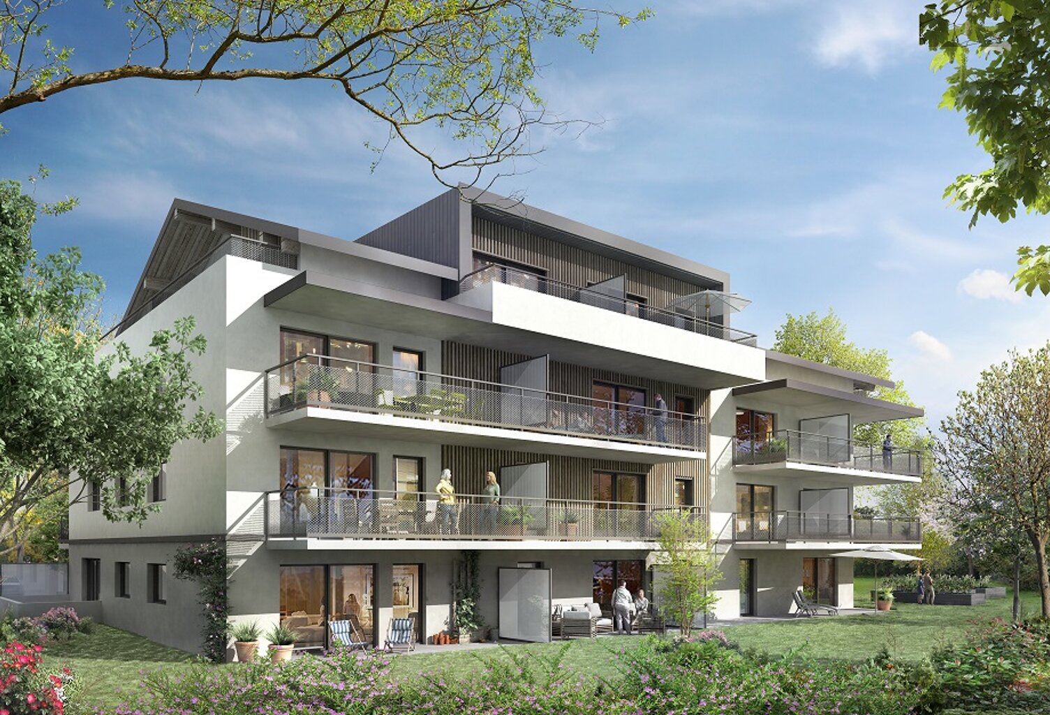 Vente programme neuf T2 43 à 44 m² Versonnex (01210) — photo 1
