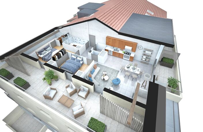 Vente programme neuf T2 43 à 44 m² Versonnex (01210) — photo 2