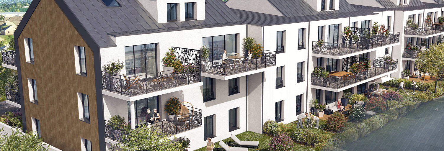 Appartement neuf T2, T3 Pièce 55 à 80 m² à vendre à Ploërmel (56800)