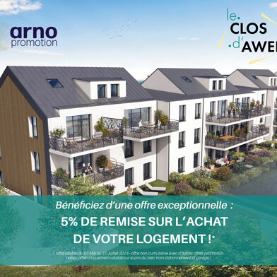 Appartement 3 pièces 266000 €