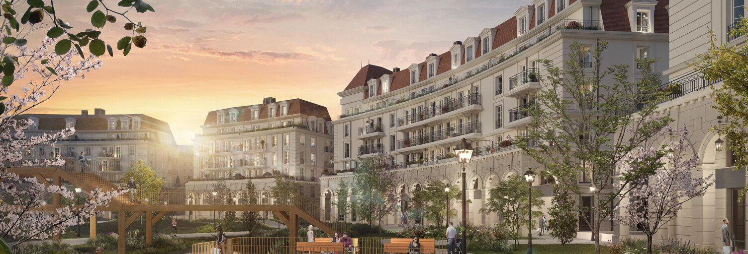 Appartement neuf T2, T3, T4, T5, T6 Pièce 46 à 143 m² à vendre à Puteaux (92800)