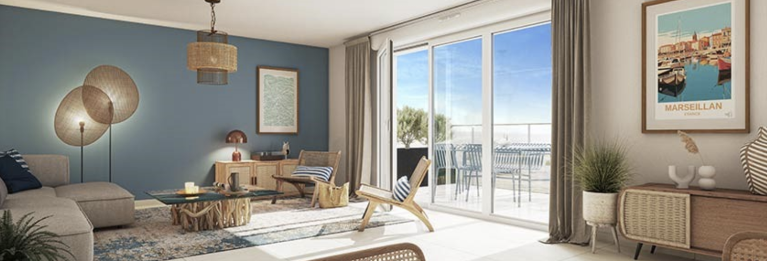 Appartement 2 Pièces 42 m² à vendre à Marseillan (34340)