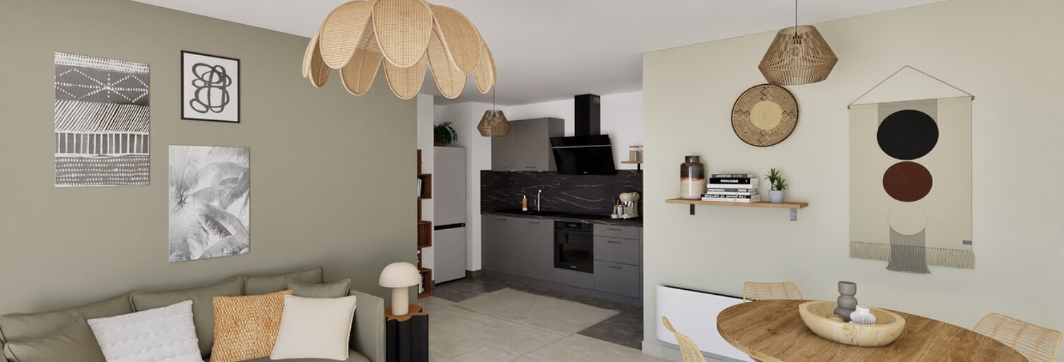 Appartement 3 Pièces 54 m² à vendre à Persan (95340)