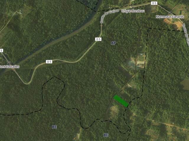 Terrain non constructible (loisirs) 8496 m2 — photo du bien