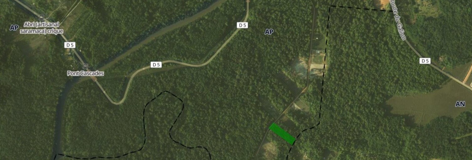 Terrain  8496 m² à vendre à Montsinéry-Tonnegrande (97356)