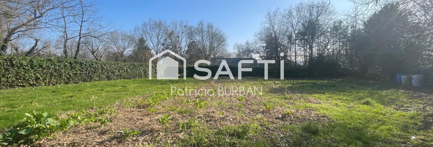 Terrain  1000 m² à vendre à Molac (56230)