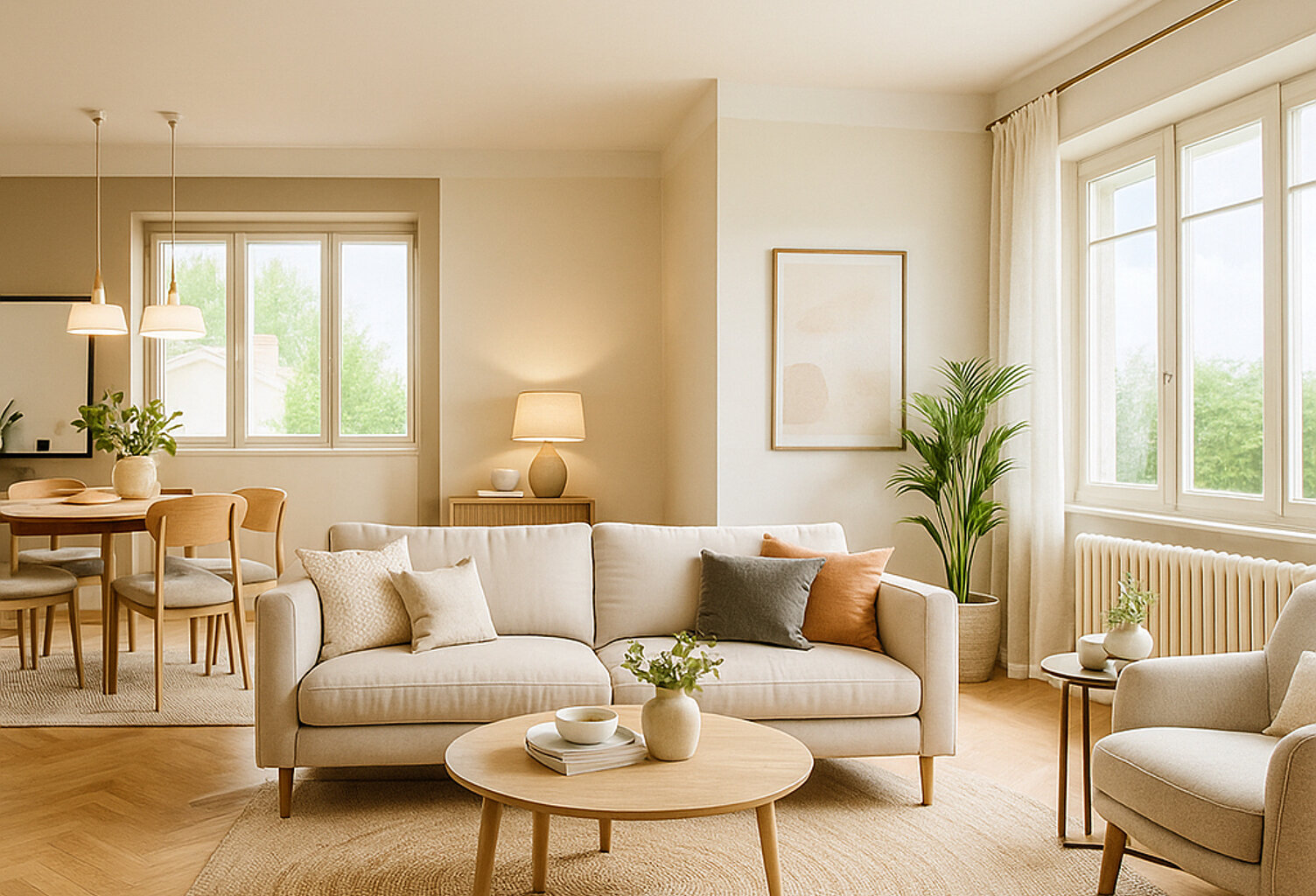 CHARBONNIERES LES BAINS - APPARTEMENT TYPE 4 — photo 1