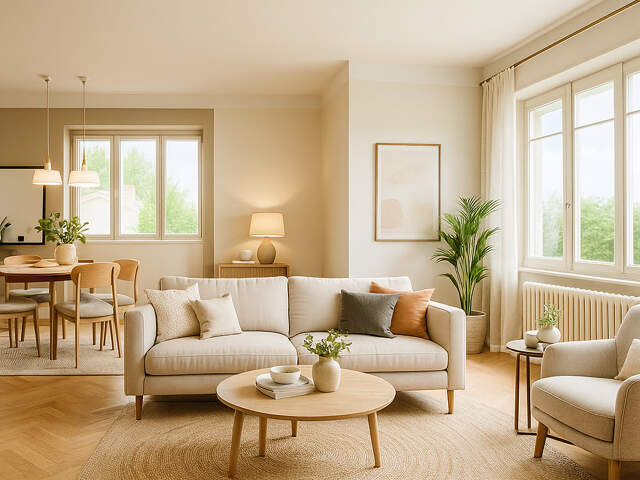 CHARBONNIERES LES BAINS - APPARTEMENT TYPE 4 — photo du bien