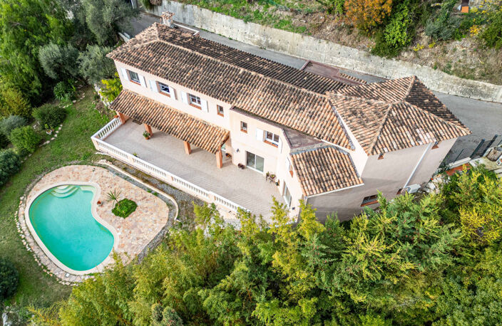 NICE GAIRAUT, VILLA ,300 m2, Terrain plat 2200 m2, piscine, — photo 3