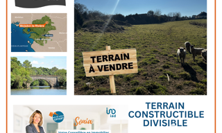 Terrain  4874 m² à vendre à Moisdon-la-Rivière (44520)