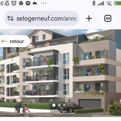 Appartement 2 pièces 843 €