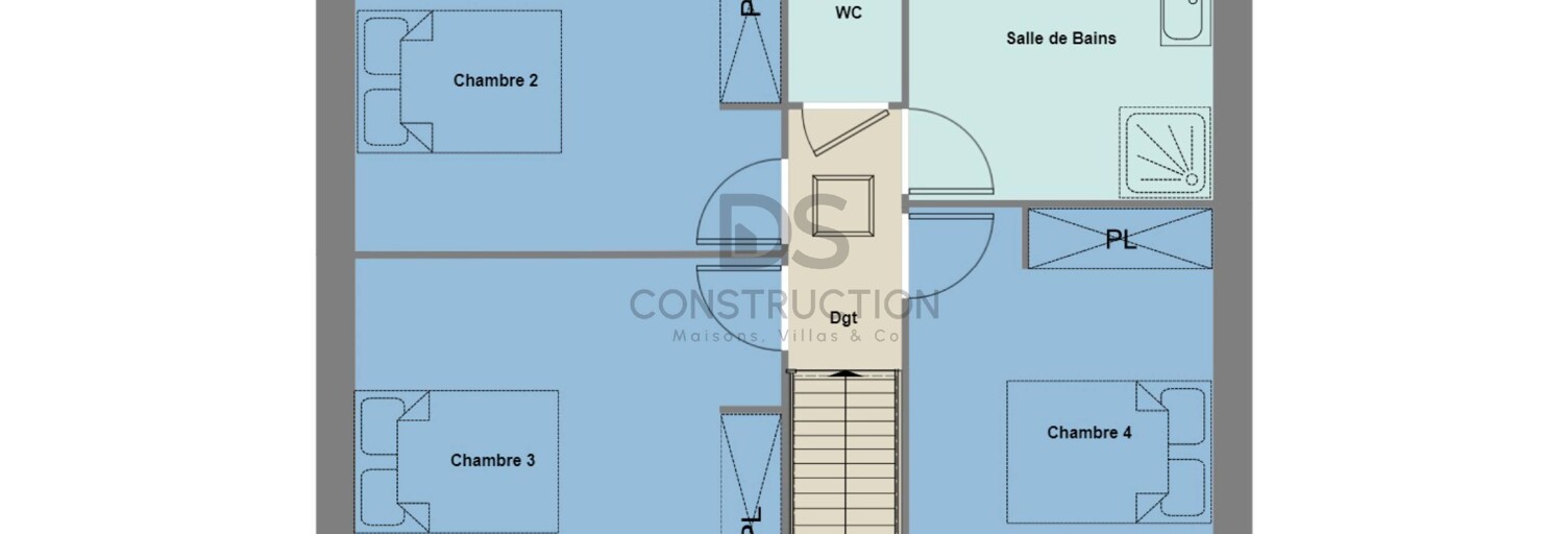 Maison 115 m² à construire Iteuil (86240)