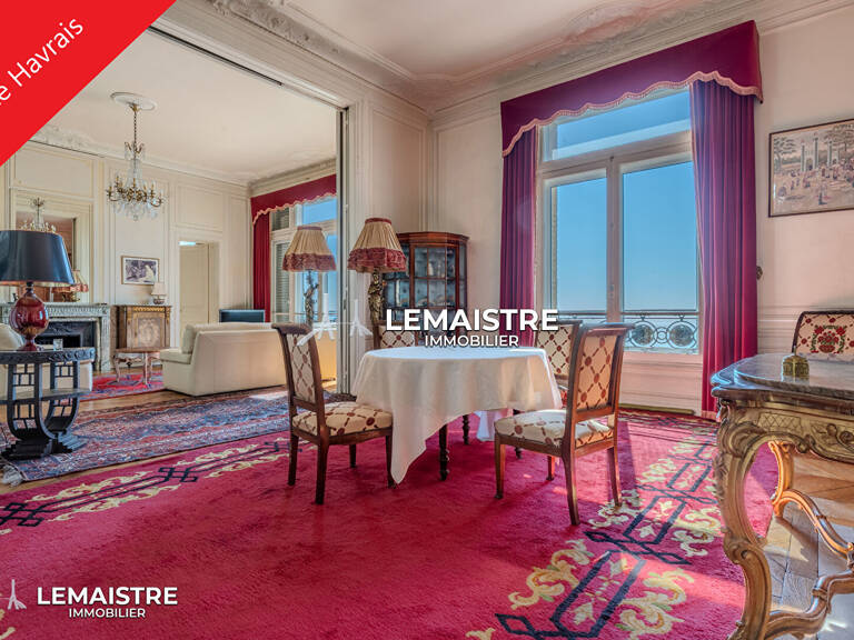Appartement à vendre - Sainte-Adresse Nice Havrais - 214 m² - 3 chambres - Vue mer, ascenseur et garage — photo 1