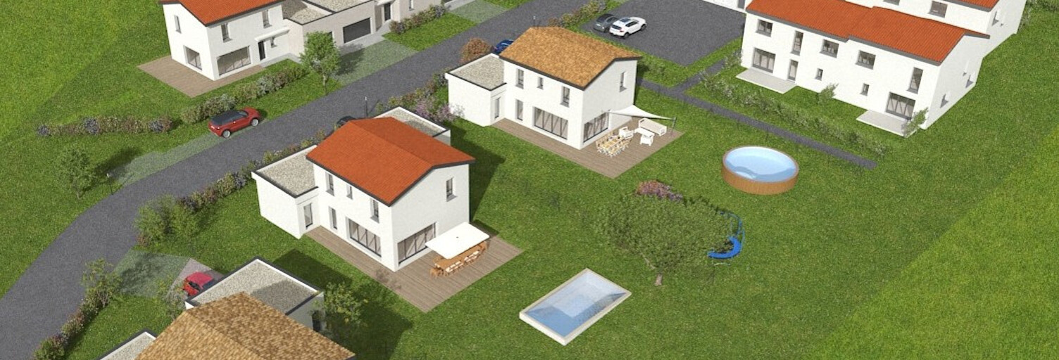 Terrain  720 m² à vendre à Lissieu (69380)