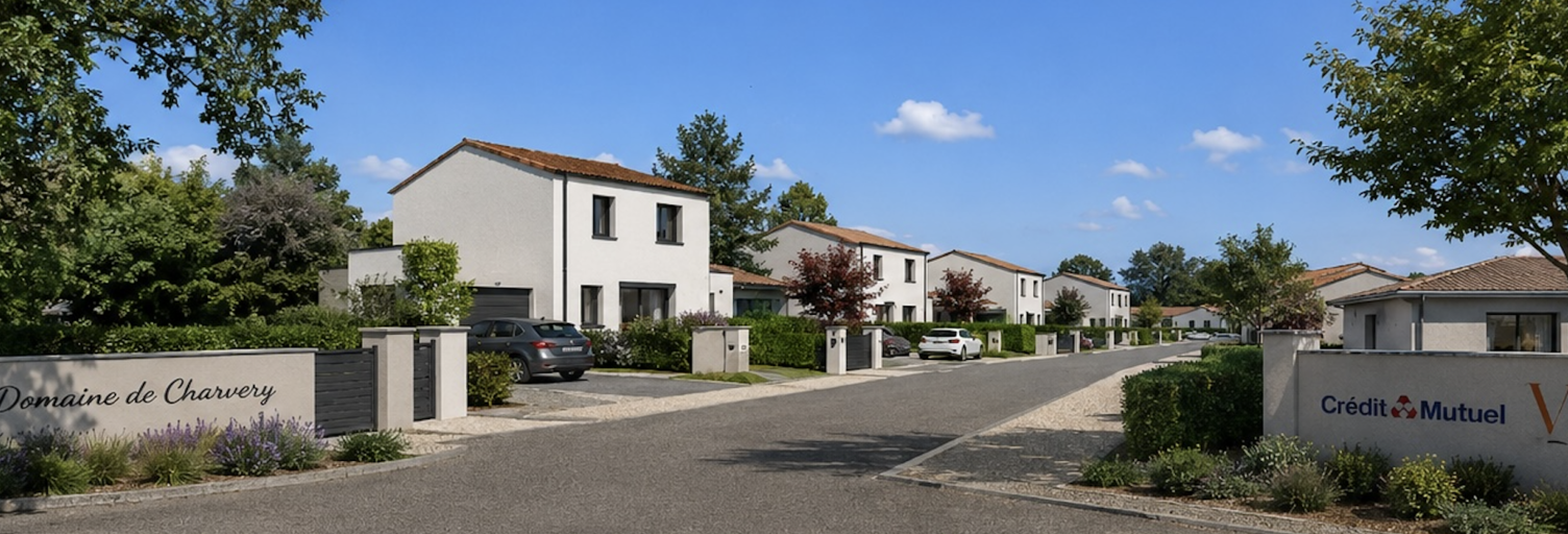 Terrain  555 m² à vendre à Lissieu (69380)