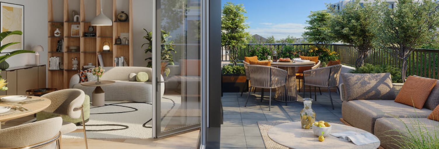 Appartement neuf T2, T3 Pièce 43 à 68 m² à vendre à Sartrouville (78500)