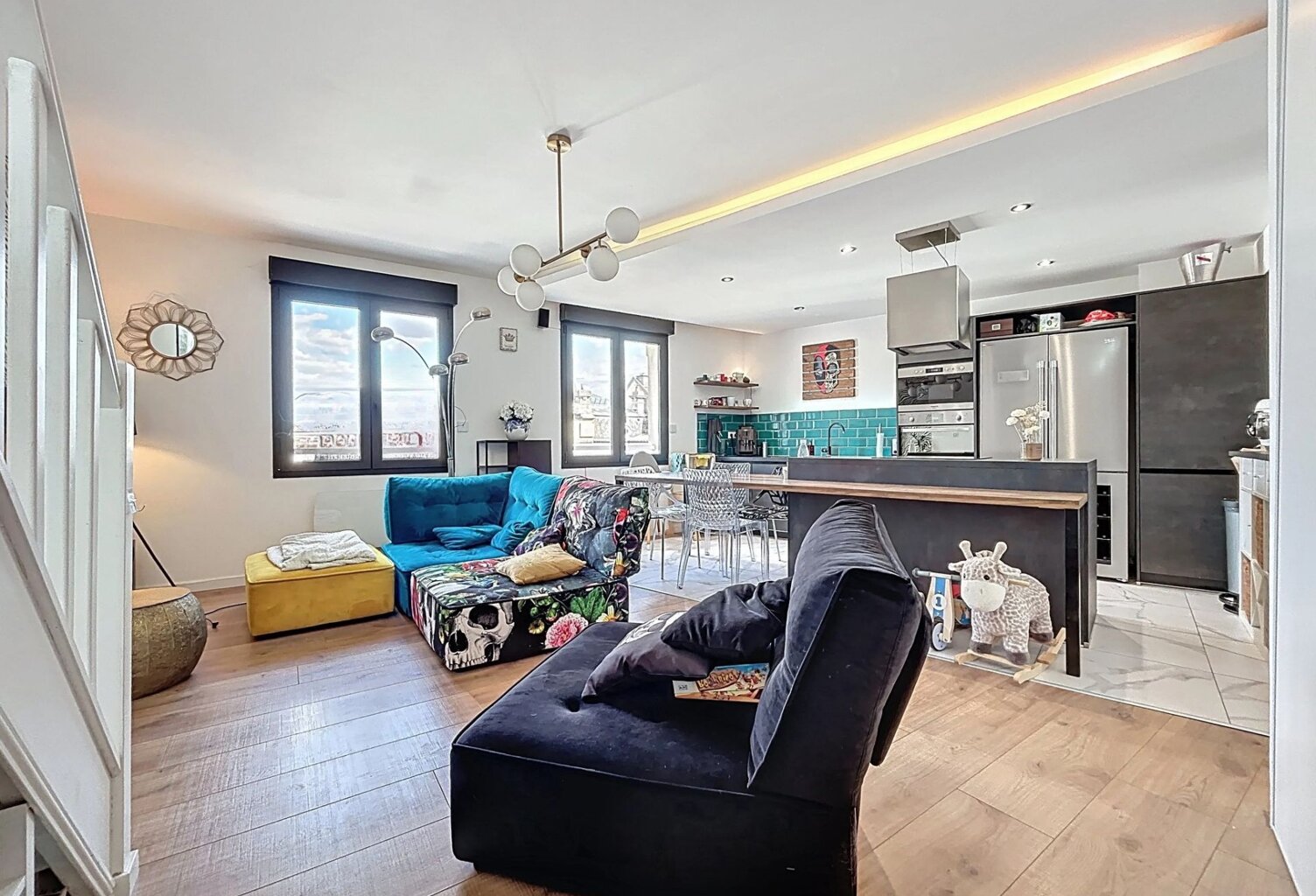 SUPERBE DUPLEX COUP DE COEUR EN DERNIER ÉTAGE — photo 1