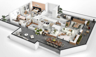 Appartement 3 Pièces 66 m² à vendre à Annecy (74000)