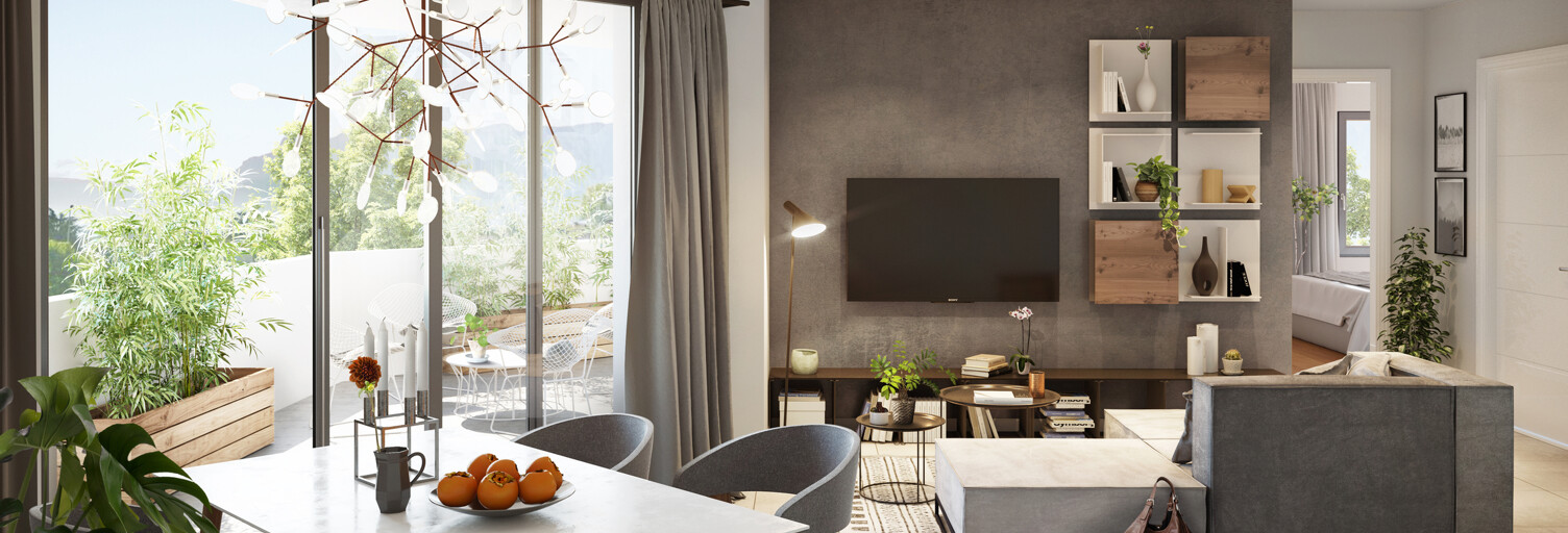 Appartement neuf T4 Pièce 83 à 84 m² à vendre à Tullins (38210)