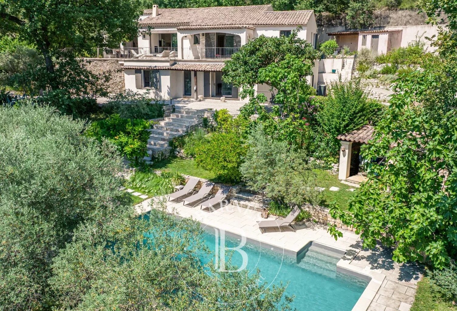 AIX EN PROVENCE – VILLA 5 CHAMBRES – PISCINE – VUE DÉGAGÉE – CAL — photo 1