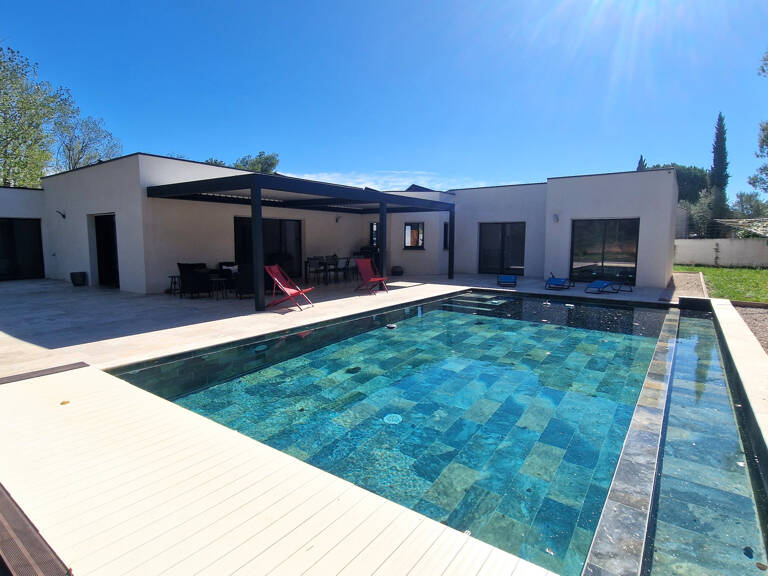 GRABELS - VILLA PLAIN PIED T5 DE 182 M2 SUR 2861 M2 DE PARCE — photo 1