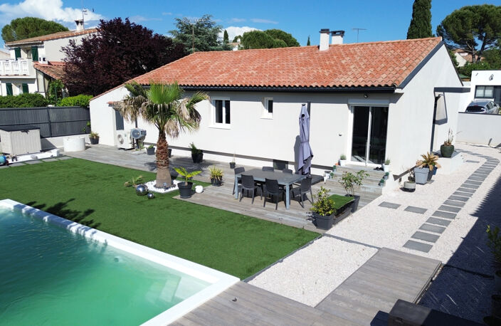 GRABELS - VILLA PLAIN PIED T4 DE 100M2 SUR 633 M2 DE PARCELL — photo 2