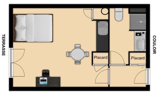Appartement 1 Pièce 25 m² à vendre à Poitiers (86000)