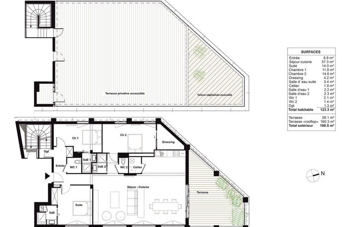 T4 - 123m ² — photo 5