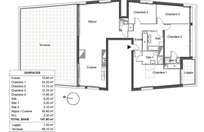 T5 - 148m ² — photo 2