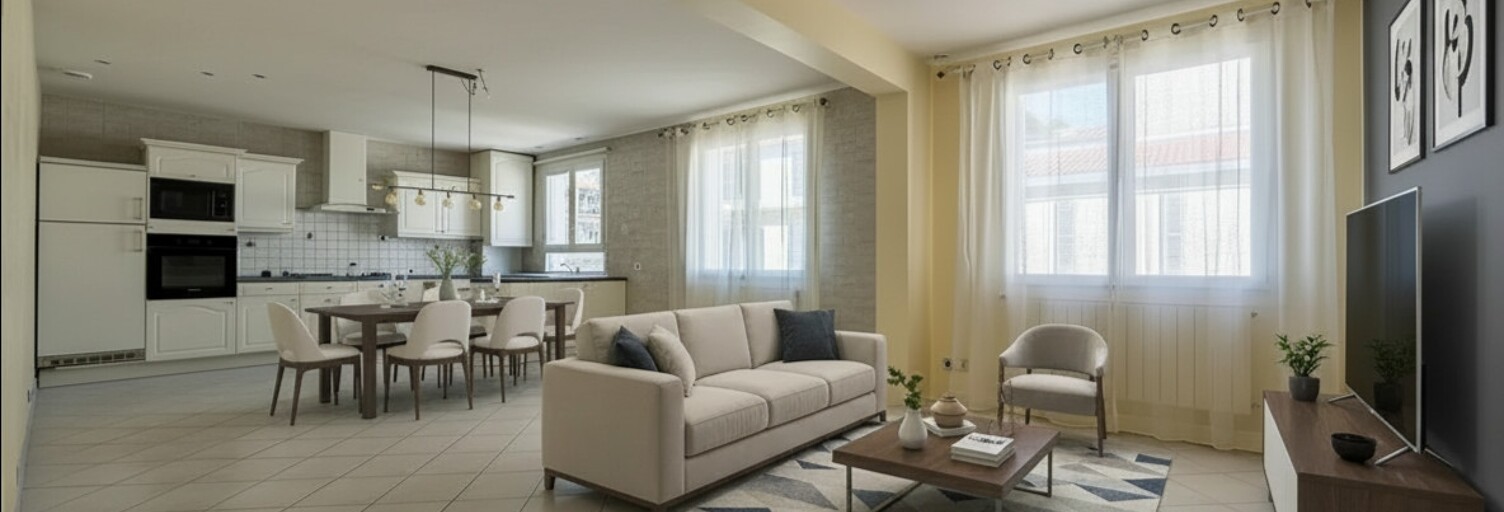 Appartement 4 Pièces 100 m² à vendre à Rochefort (17300)