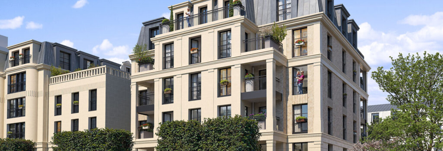Appartement neuf T2, T3, T4 Pièce 41 à 82 m² à vendre à Puteaux (92800)