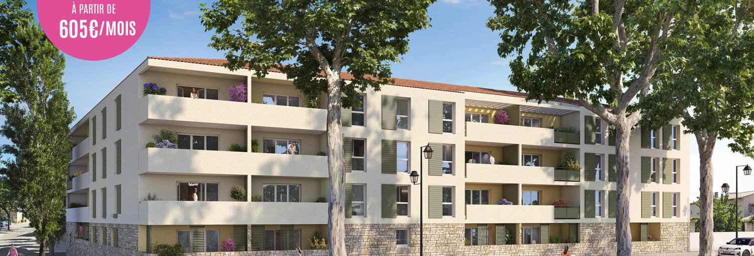 Appartement neuf T2, T3, T4 Pièce 37 à 86 m² à vendre à Brignoles (83170)