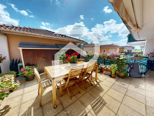 Appartement Villeneuve La Garenne 3 pièces 61 m2 avec belle t... — photo du bien