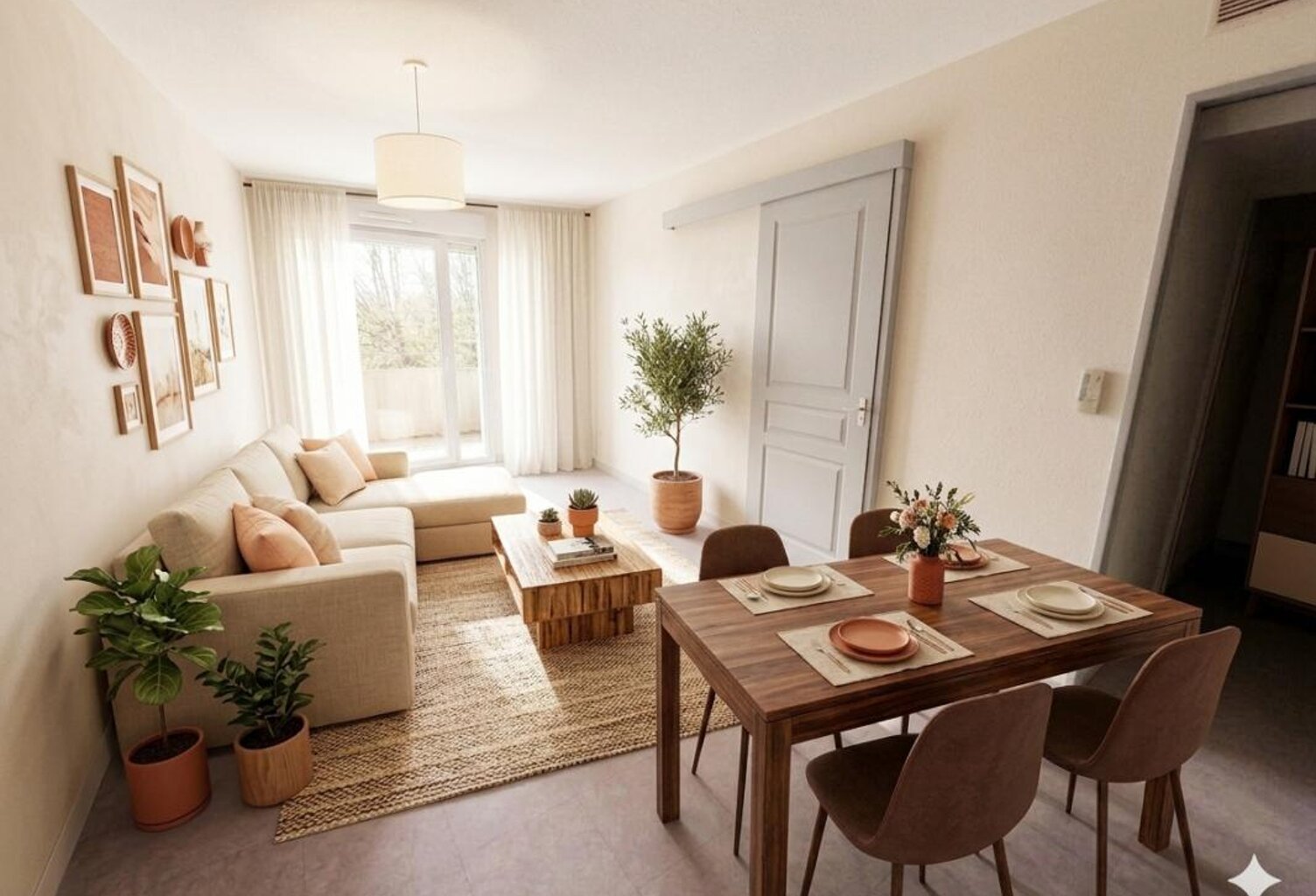 APPARTEMENT T2 AVEC BALCON — photo 1