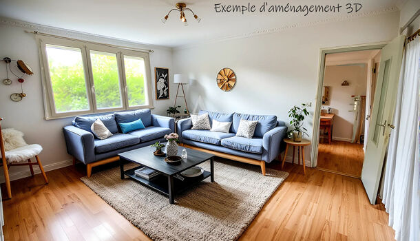 Appartement 3 pièces  à vendre Rochefort 17300