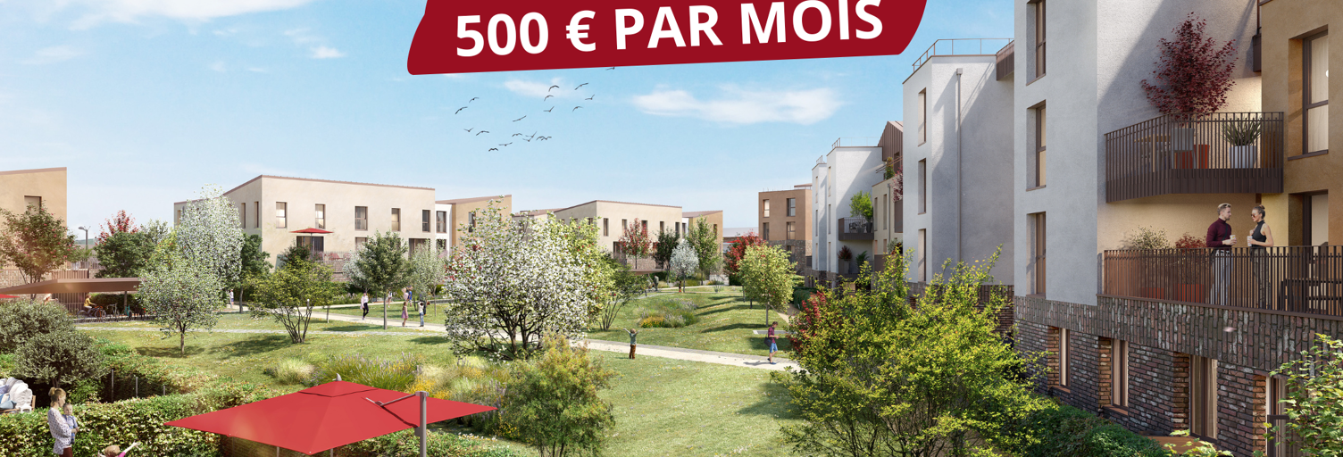 Appartement neuf T2, T3, T5 Pièce 45 à 106 m² à vendre à Chartres (28000)