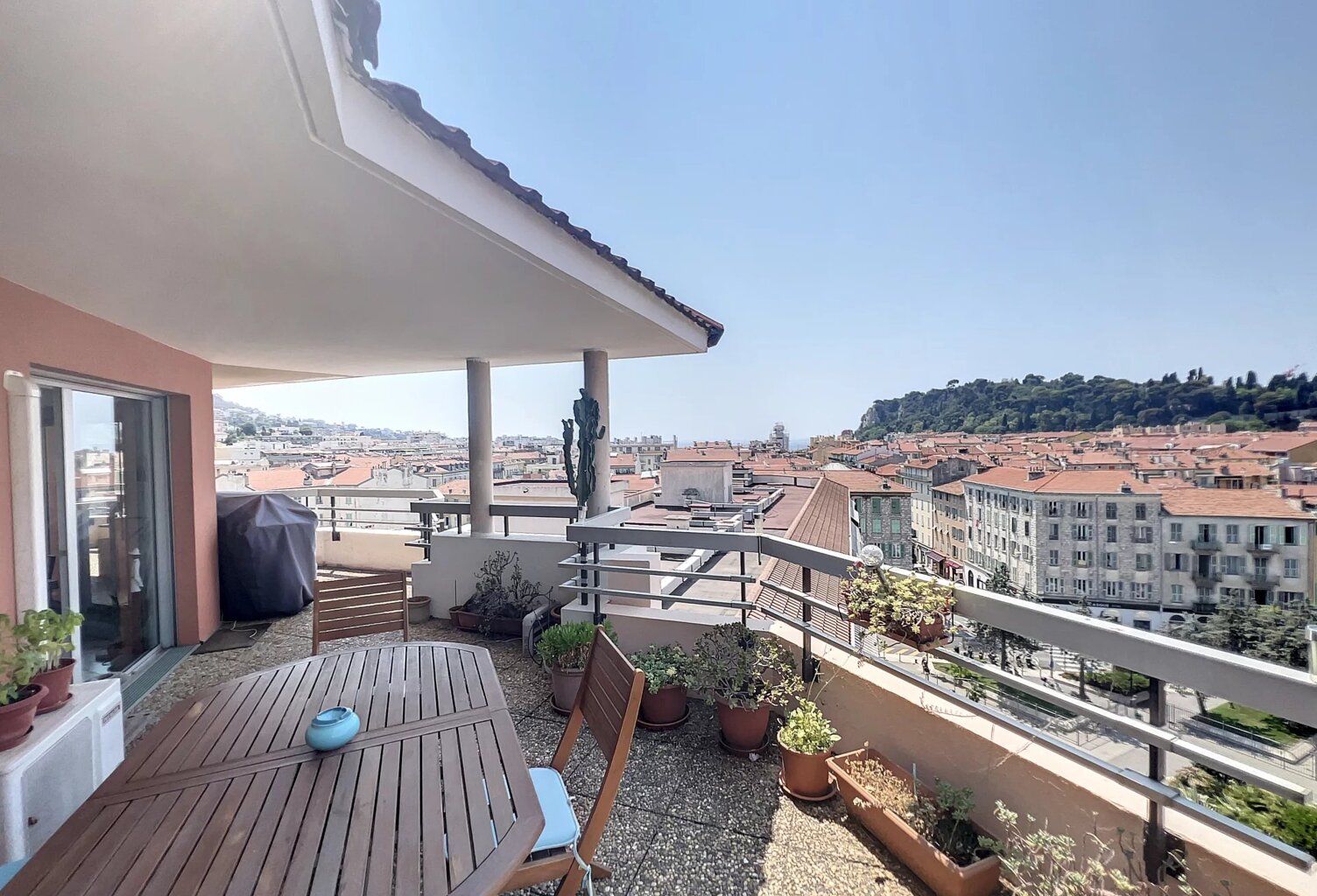 F5/ DUPLEX. NICE LE PORT / TERRASSE VUE MER / DERNIER ETAGE — photo 1
