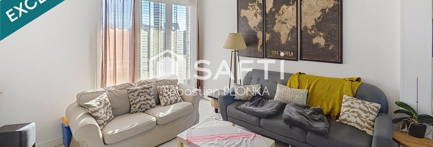 Appartement 4 Pièces 66 m² à vendre à Saint-Quentin (02100)