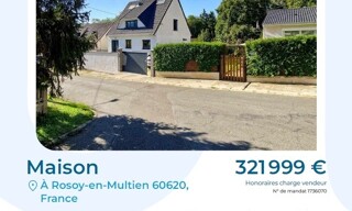 Maison 8 Pièces 140 m² à vendre à Rosoy-en-Multien (60620)
