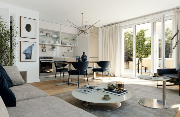 Vente programme neuf T1, T3, T4 22 à 79 m² Antony (92160) — photo 3