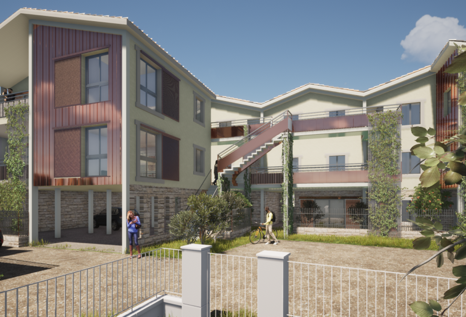 Appartement neuf T4 à Valergues — photo 1