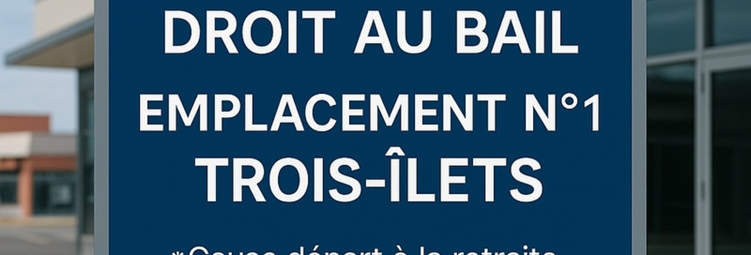 Commerce 1 Pièce 39 m² à louer à Les Trois-Îlets (97229)