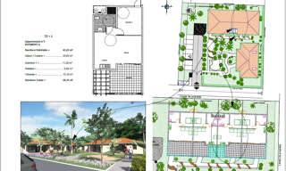 Appartement 2 Pièces 44 m² à vendre à Le François (97240)