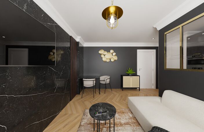 Studio de 22,13 m² | Entièrement rénové — photo 2