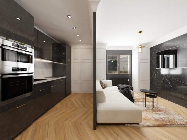 Studio de 22,13 m² | Entièrement rénové — photo du bien