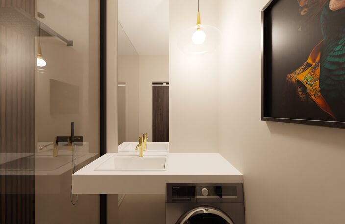 Studio 22,51 m² | Entièrement rénové — photo 5