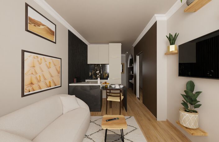 Studio de 22,17m² | Entièrement rénové — photo 2