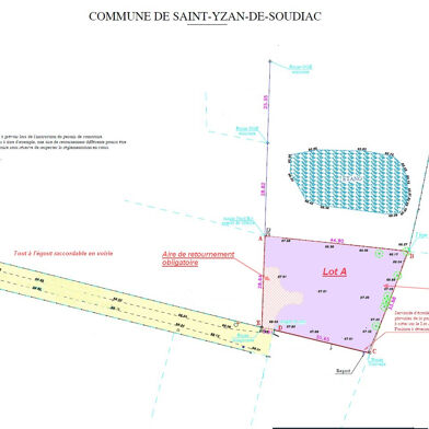 Terrain  56000 €