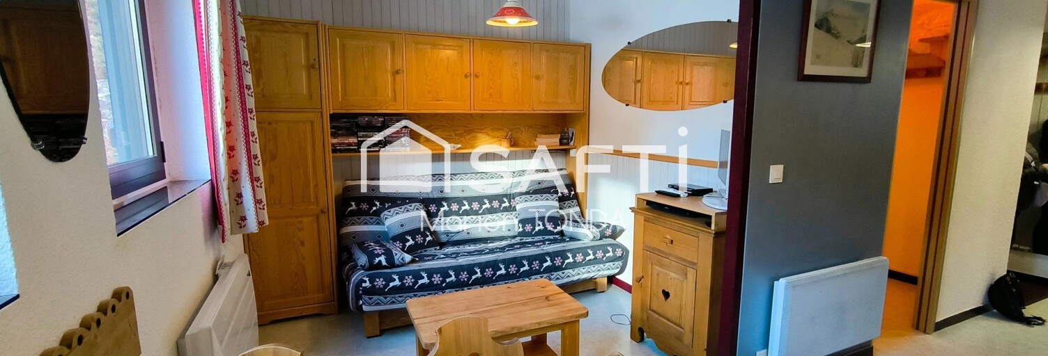 Appartement 2 Pièces 27 m² à vendre à Villarodin-Bourget (73500)